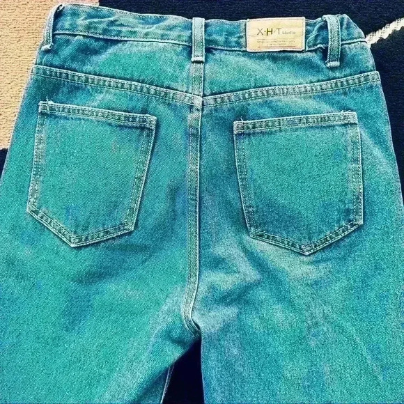 VINTAGE Mom’s Blue Denim Jeans XHT JEANS - Picture 11 of 13